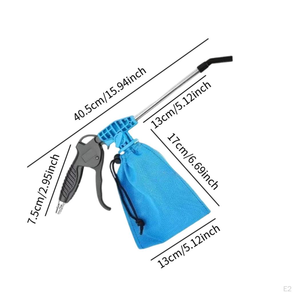 Пылесос для выдува воздуха с вакуумным мешком Многофункциональный комплект воздуходувки для пыли для промышленности