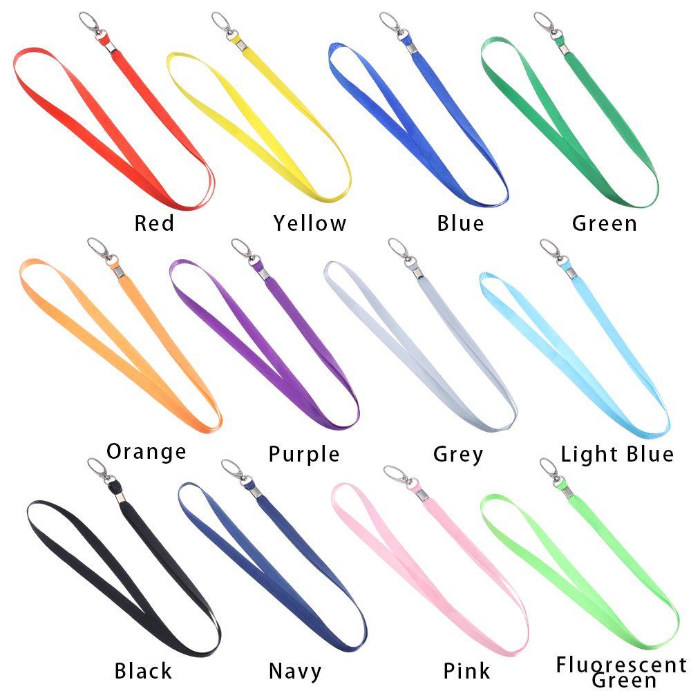 1Pcs New Name Tag Fashion Badge Holder Lanyard ID Card Holder Neck Strap Lanyards Hanging Rope
