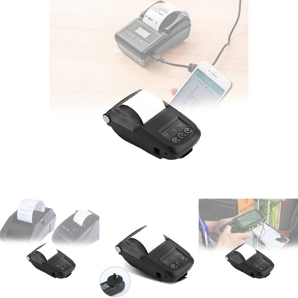 58мм Bluetooth Портативный Термопринтер Для Печати Чеков Супермаркета С Совместимостью С Android Ios Windows