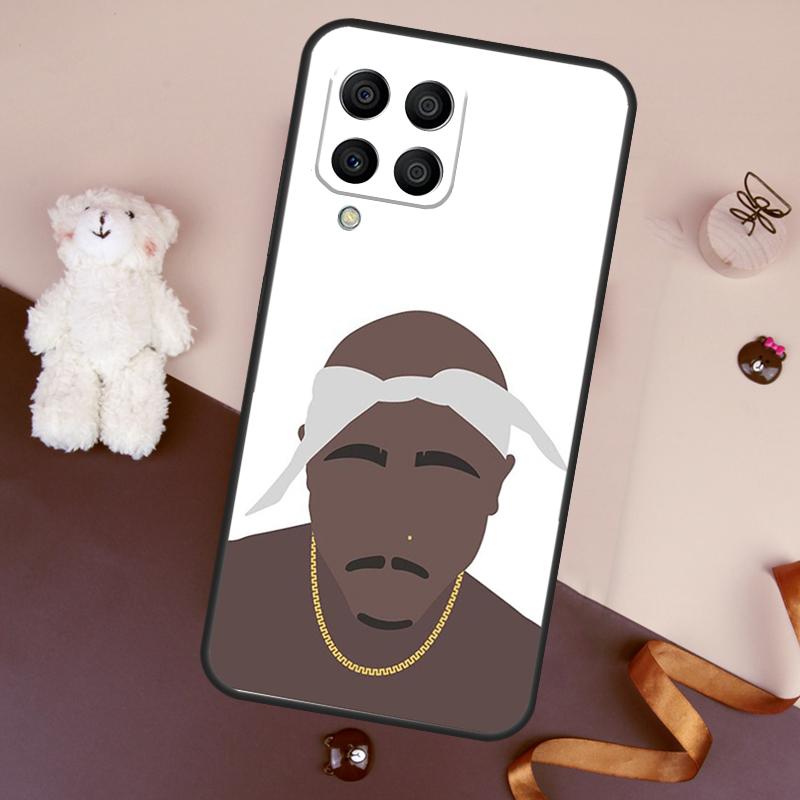 Чехол 2Pac TuPac Shakur для Samsung Galaxy M06 M53 M13 M31 M11 M35 M55 M15 M56 M36 M16 M12 M32 M52 M14 M34 M54