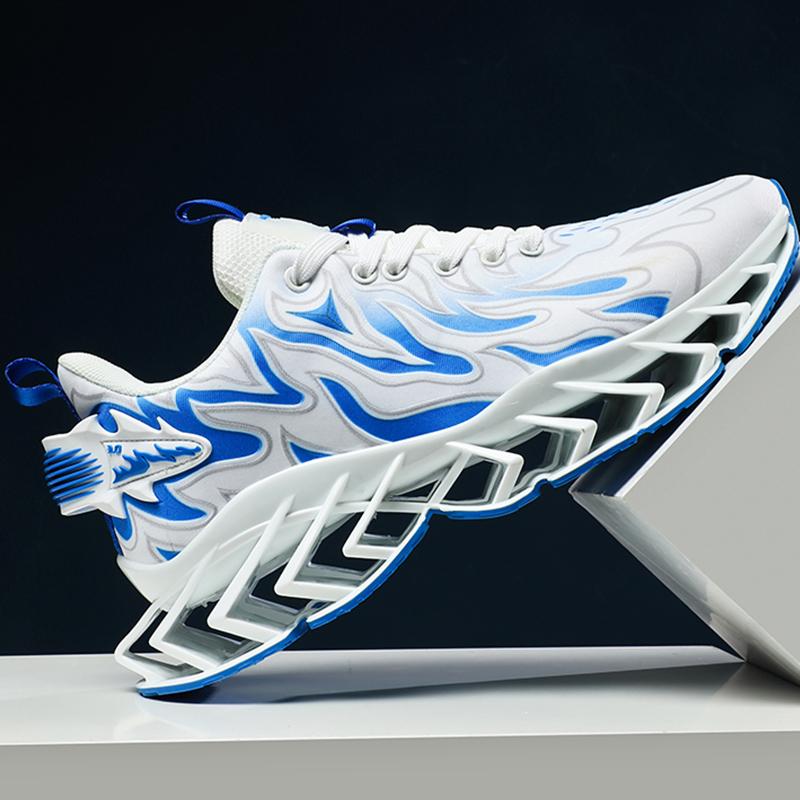 Sneakers Man Flat Casual Mesh Breathable Tennis Shoesfashon Thick Bottom Cushioning Sports Walking Shoes for Men Sneakers