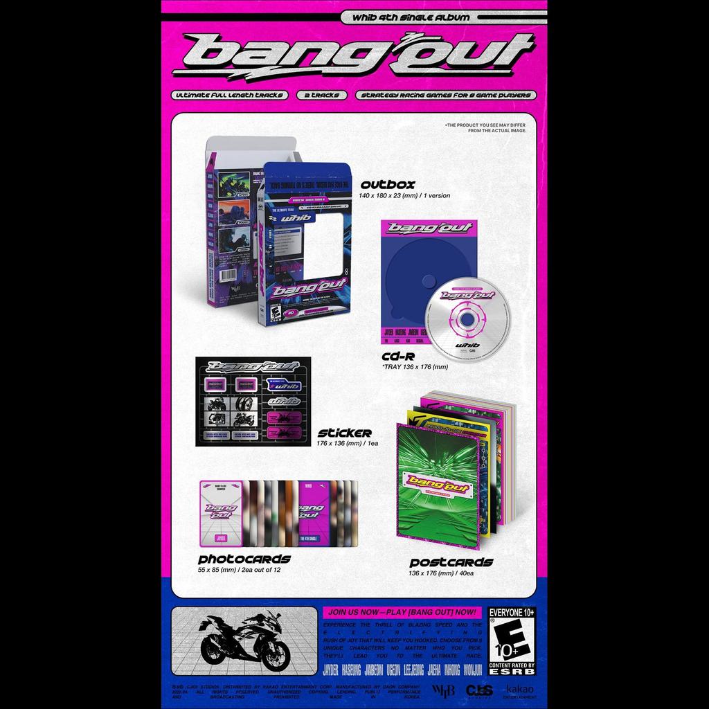 WHIB - BANG OUT 4-й сингл-альбом