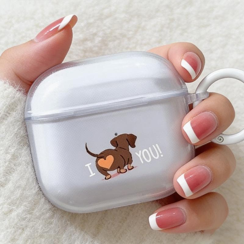 Милый щенок чехол для AirPods1/1/1/1 поколения Apple наушников pro/pro1 Bluetooth чехол для наушников