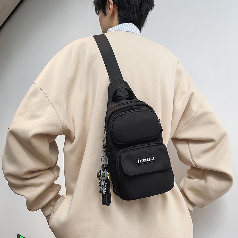 Нагрудная сумка мужская сумка через плечо спортивная студенческая сумка через плечо мужской маленький рюкзак
