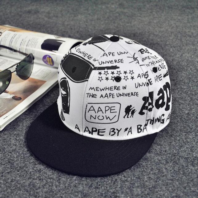 Модная вышивка Snapback Boy Hiphop Hat Регулируемая бейсболка унисекс