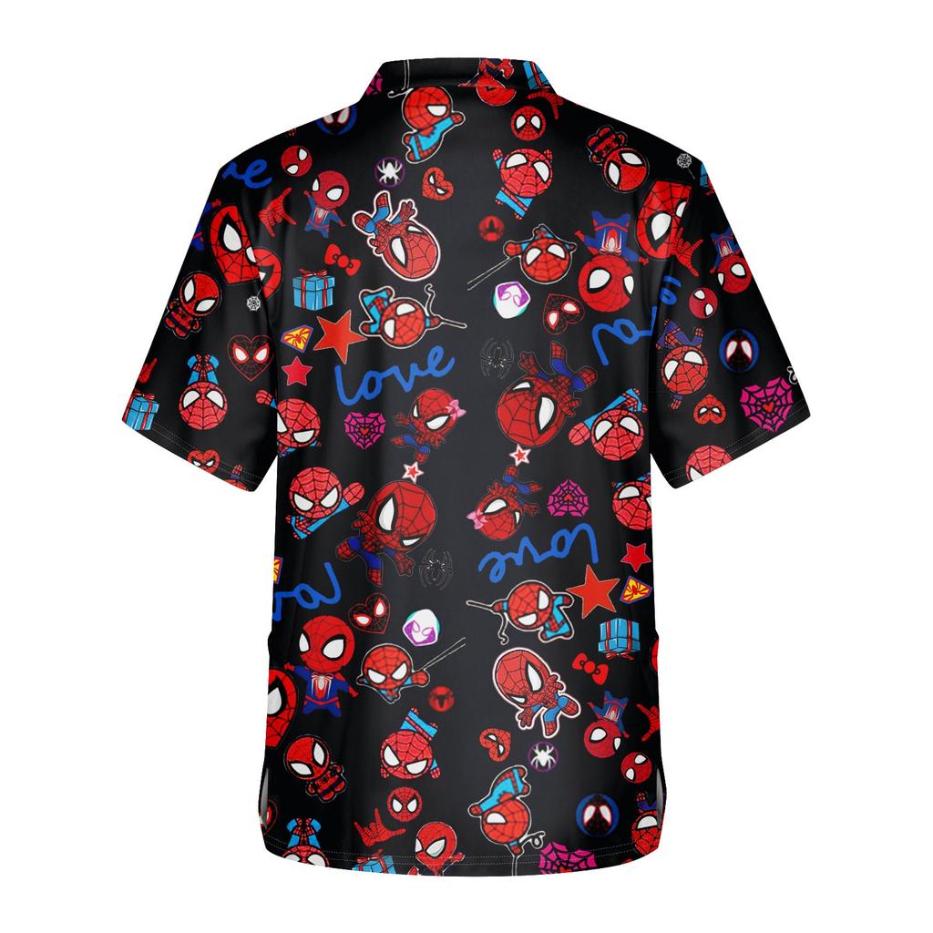 Мужской топ с коротким рукавом и V-образным вырезом с принтом нагрудного кармана