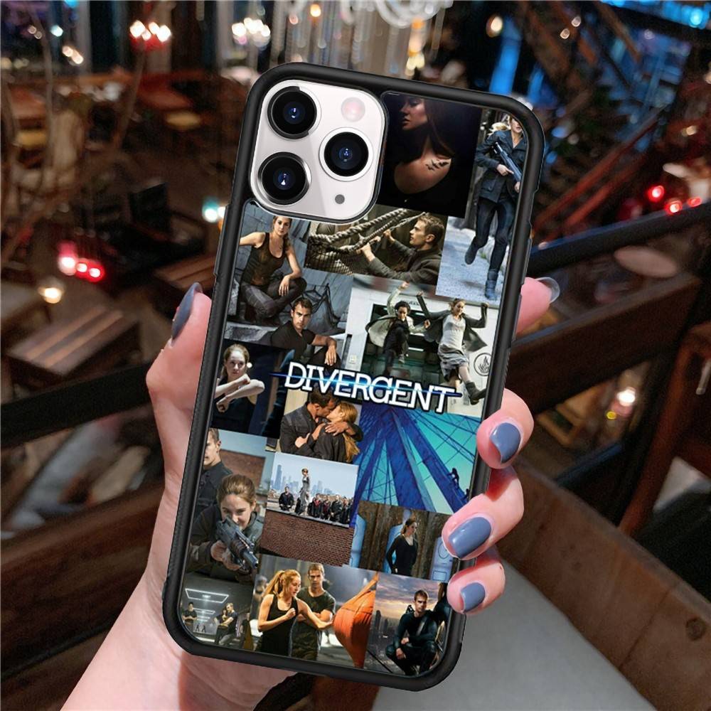 Чехол для телефона Фильм D-Divergent Силикон PC+TPU Для Для IPhone 11 12 13 14 15 16 Plus Pro Max Чехол