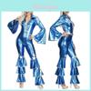 M-xl Винтажный костюм для диско-выступлений 70-х годов для арабского косплея, женский сценический наряд, персонажи)
