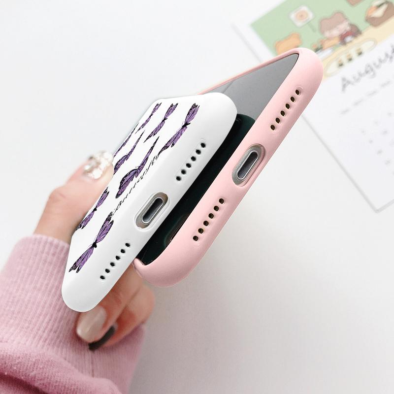 Case For Xiaomi Poco X3 M3 Pro F3 Mi 11 Lite Redmi 10 Note 9 8 Pro 10S 9S 9T 8T 9A 9C 9 8A 8 7 7A Dinosaur Butterfly Frog Cover
