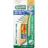 G.U.M. Gum/Interdental Brush L-Shaped S Dental Care (interdental Cleaners) Insert the Tip of the Brush Slowly Straight Into the Interdental Sp