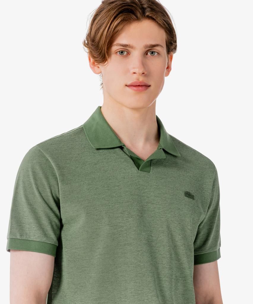 LACOSTE Men'S Basic Open Collar Short Sleeve Polo Shirt Ph387E-56G 02M