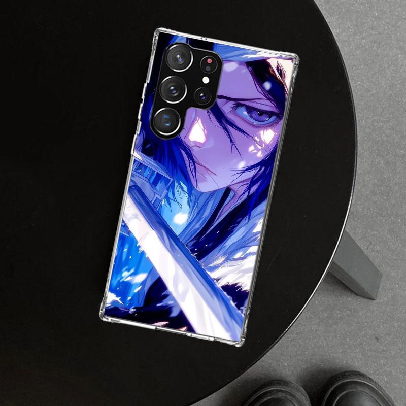 Чехол для телефона Bleach Кучики Рукия для Samsung Galaxy S26 S25 Edge S24 S23 Ultra S22 Plus S21 FE S20 + Художественный персонализированный Fundas