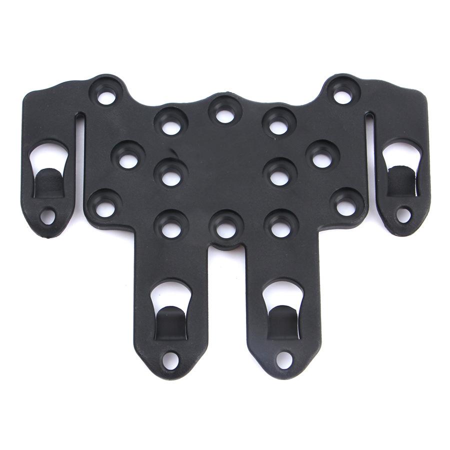 Жилет с нагрудной пластиной CQC для улицы и креплением для нагрудного крепления MOLLE с держателем пластин и пластиной для самолета