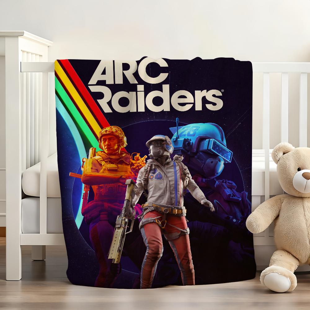 Game Arc Raiders Blanket Soft and Skin Friendly For Couch Bed Napping Bedspread All Seasons Comforter