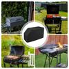 Heavy Duty Grill Cover Fade Resistant Waterproof Portable Protection Charcoal Grill Cover For Table Cart Pit Yard Patio Porch