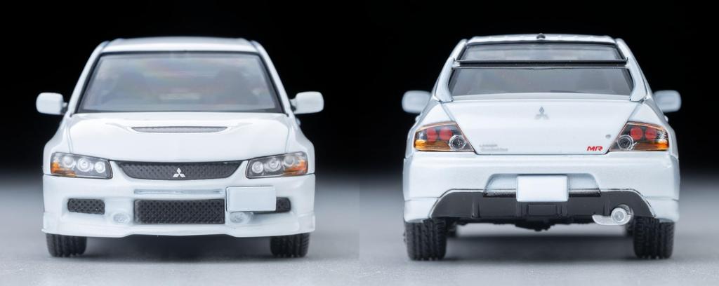 Tomytec Tomica Limited Vintage Neo Scale Mitsubishi Lancer GSR Evolution IX MR 2006 Finished 333401 1/64 LV-N349b (Pearl White) Model, Model,