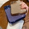 Блестящий чехол для телефона iPhone 16 Plus 15 14 Pro Max 13 12 11 Pro Max Роскошный чехол из ТПУ с кристаллами для iPhone XR XS 7 8 Plus