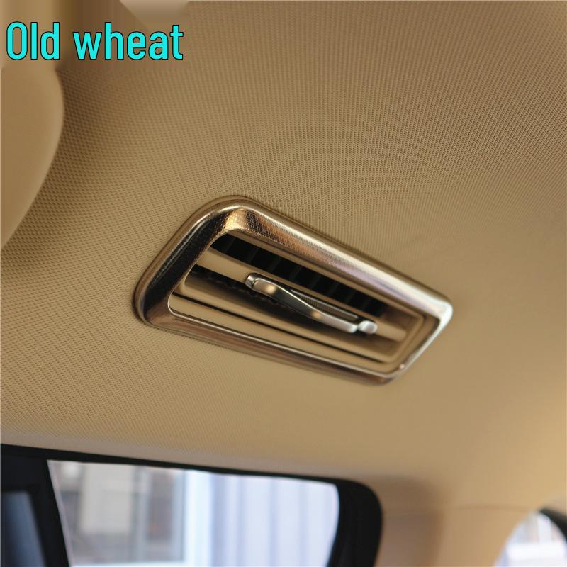 Декоративная рамка воздухозаборника AITO M7 Вентиляционное отверстие на крыше Нержавеющая сталь Модернизация