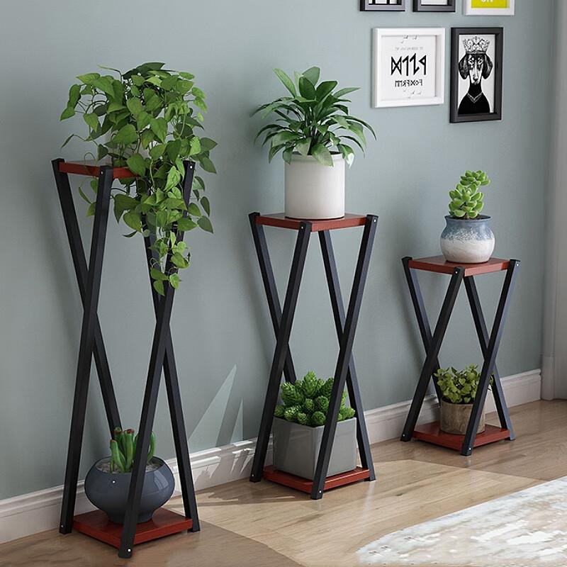 Balcony Iron Art Flower Stand