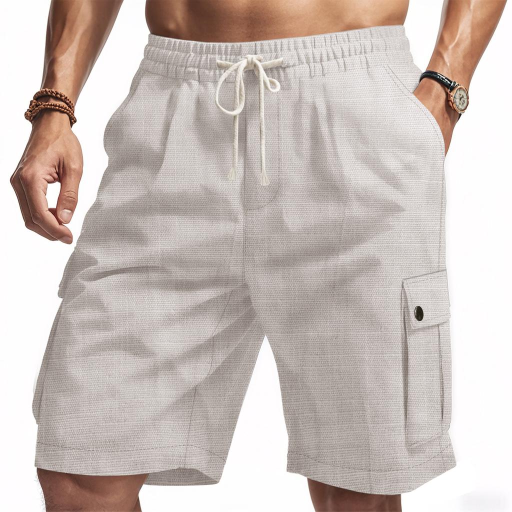 Men's Summer Large Casual Loose Sports Pants Beach Shorts