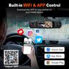 4 Cameras Wifi Car DVR UHD 1080P 4-Lens Inside Vehicle Dash Cam 360° 4 Channel All Sides Car Camera Video Driving Registrator