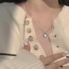 Firefly Moonlight Stone Necklace Fashion Simple Women Personality Light Luxury Zircon Necklaces Jewelry Party Gifts Accessories