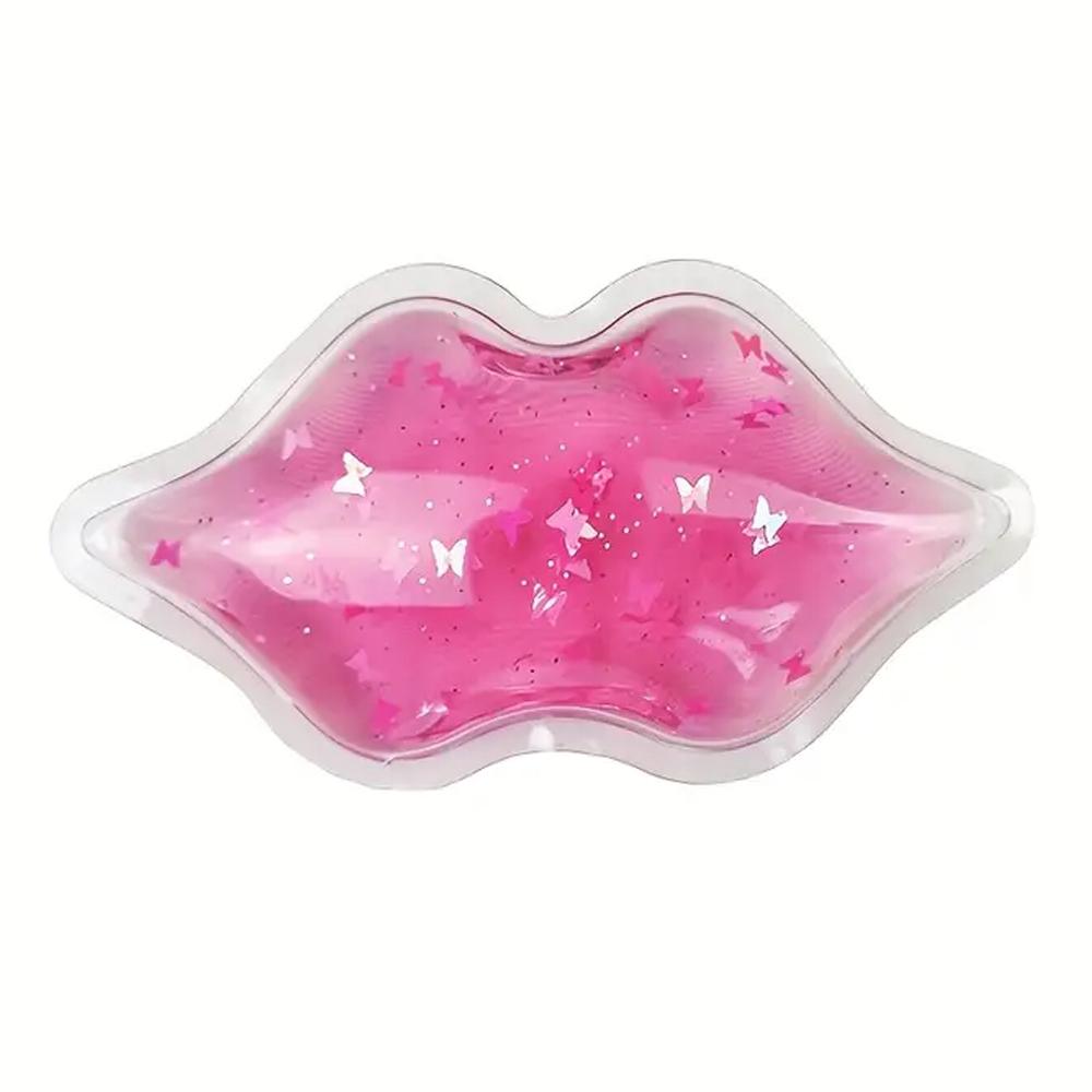 Lip and Eye Ice Pack for Injuries Gel Ice Pack Hot and Cold Compres Reduce Pain and Swelling Eye Relax Anti-Aging Lip Care Pad