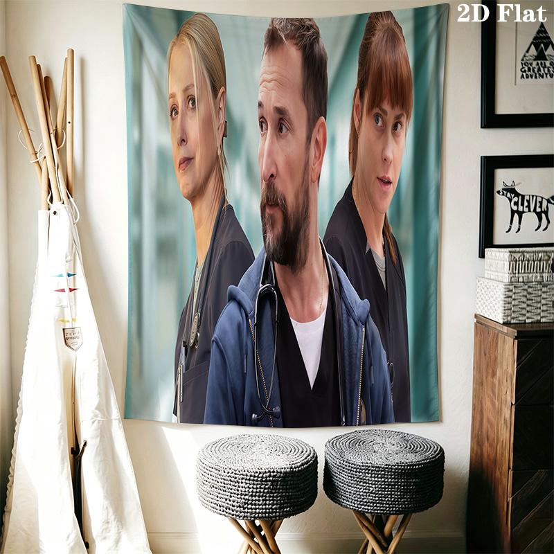 Grey'S Anatomy Medical Marvels Unite Threepiece Set 1 Duvet Cover 2 Pillowcase Without Core Christmas Birthday Gift Soft And Comfortable