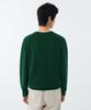 MUSINSA STANDARD Cotton Ribbed Crew Neck Knit [Irish Green]