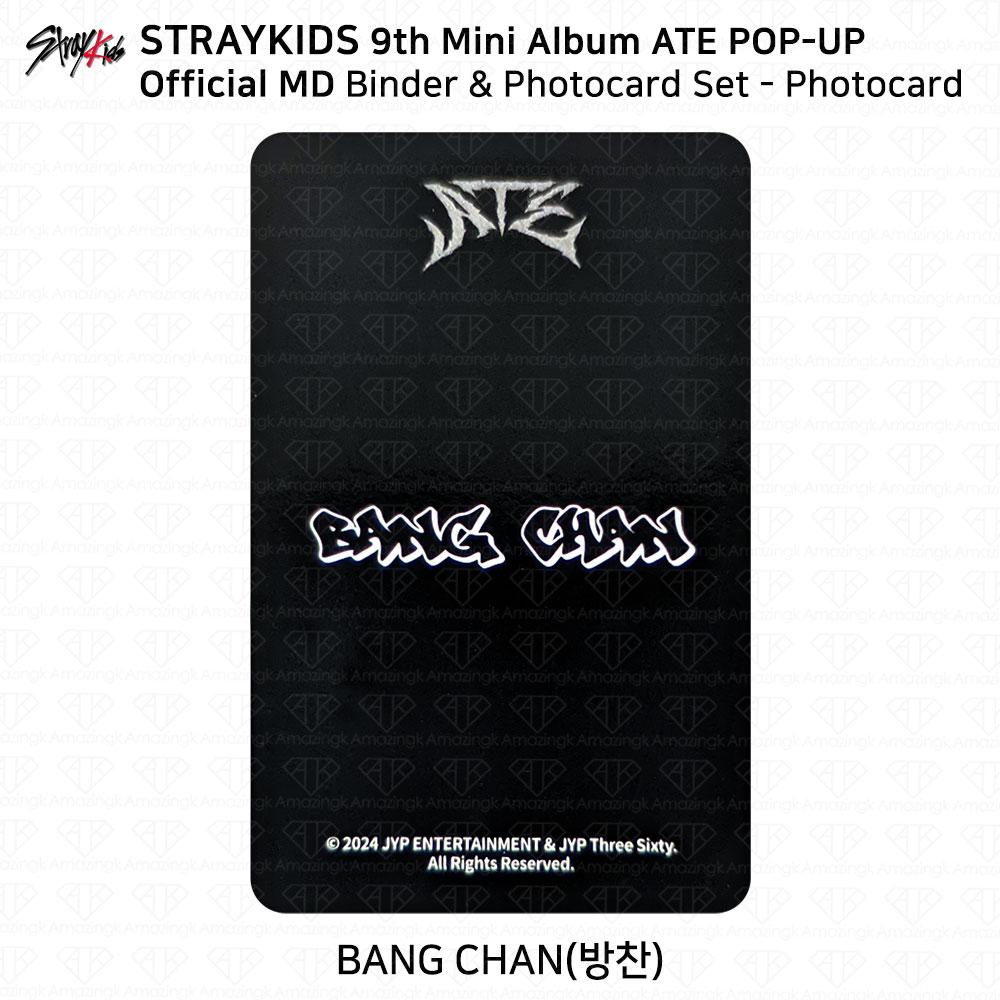 Stray Kids 9-й мини-альбом ATE POP-UP MD Binder Photocard KPOP