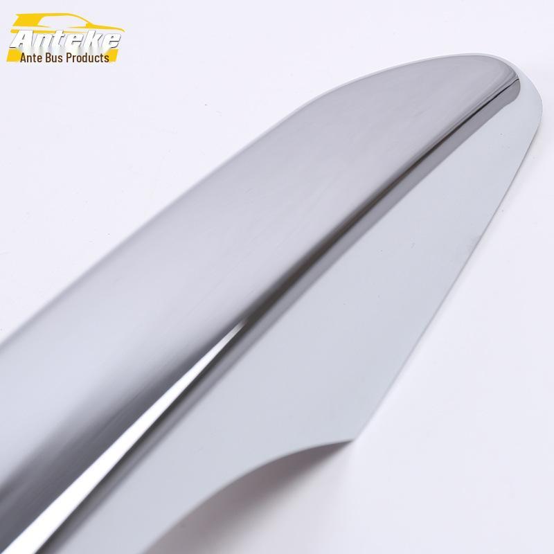 Tucson Car Door Handle Decoration Sticker - Armrest Buckle Bright Strip Accessory