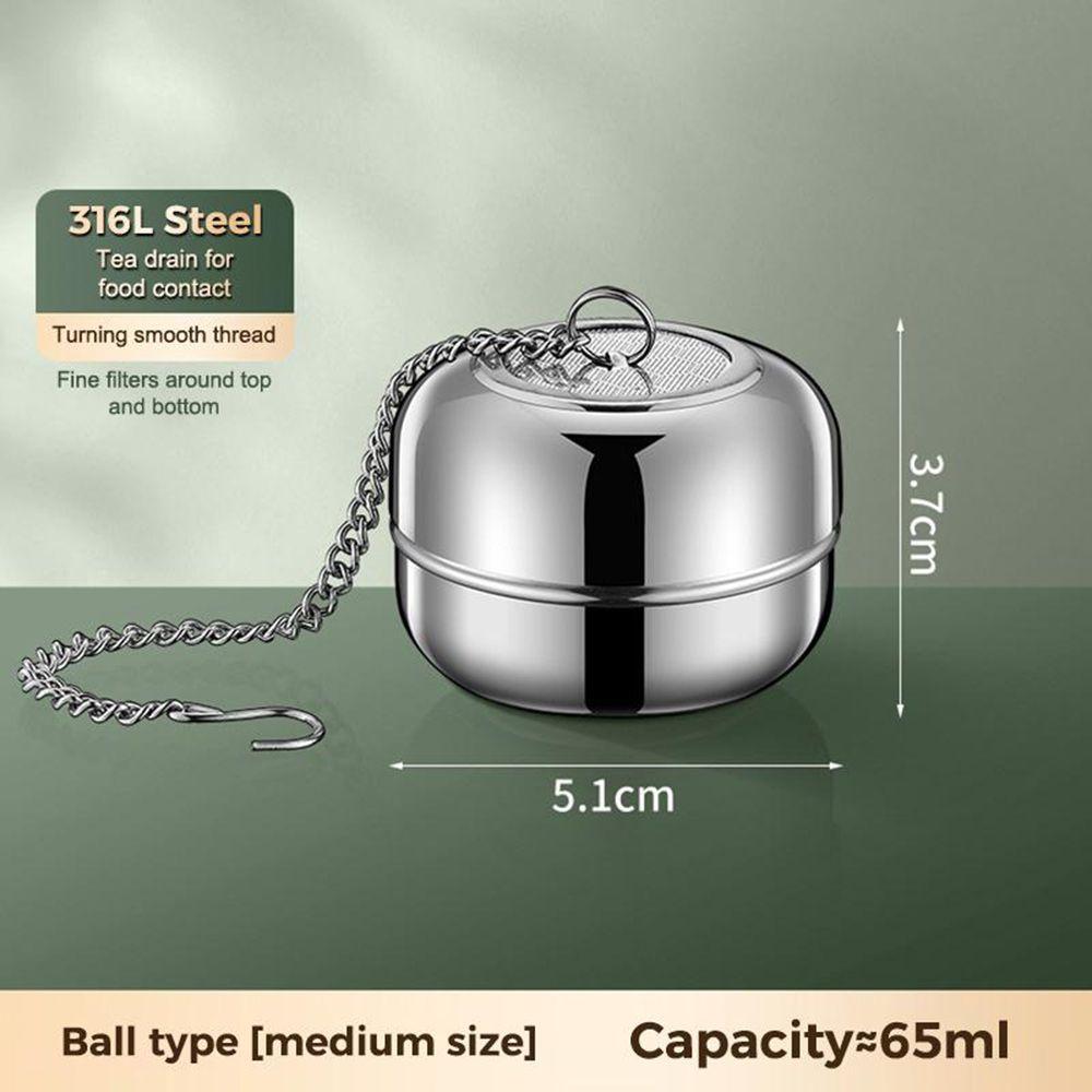 Fine Mesh Tea Infuser Sphere Shape Tea Filter New Tea Strainer Teaware