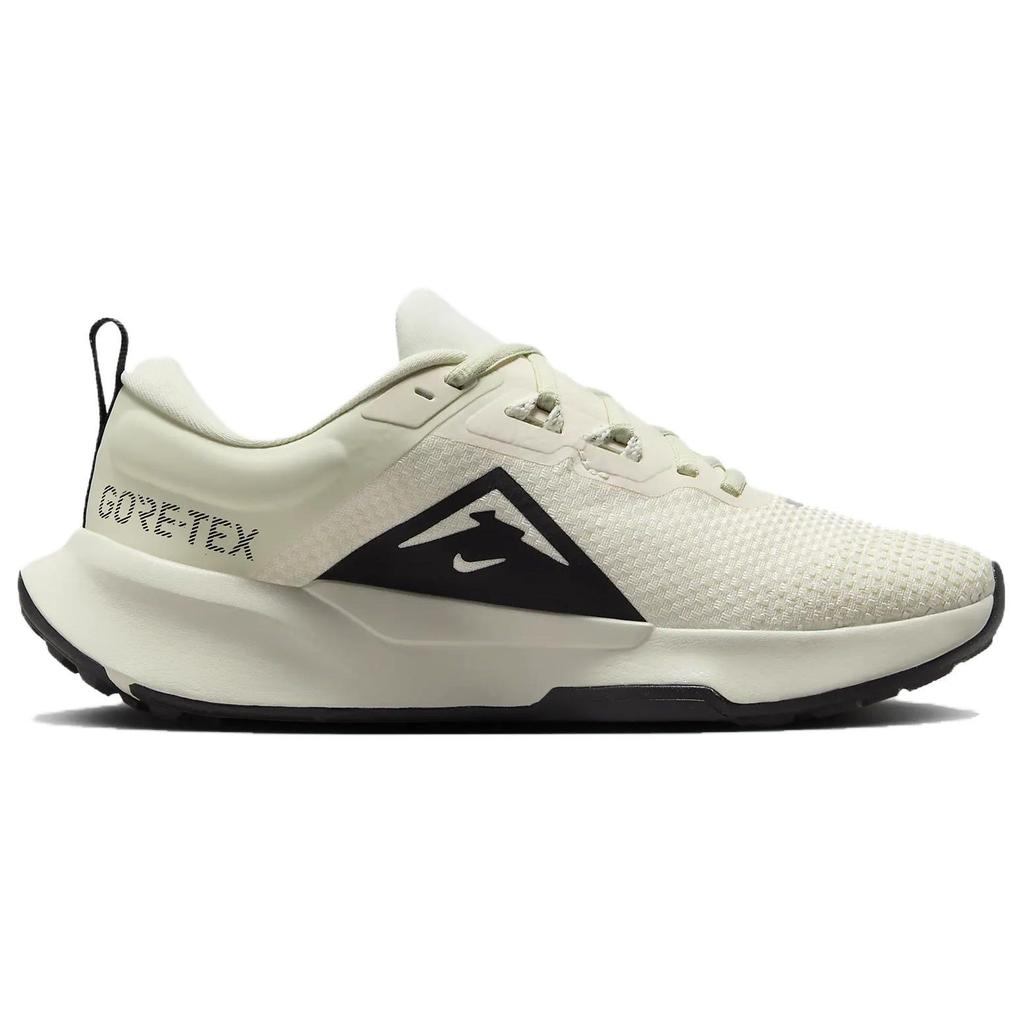 Nike Juniper Trail 2 GORE-TEX Черные женские кроссовки цвета слоновой кости кремового цвета с морским стеклом и светящимся зеленым FB2065-100