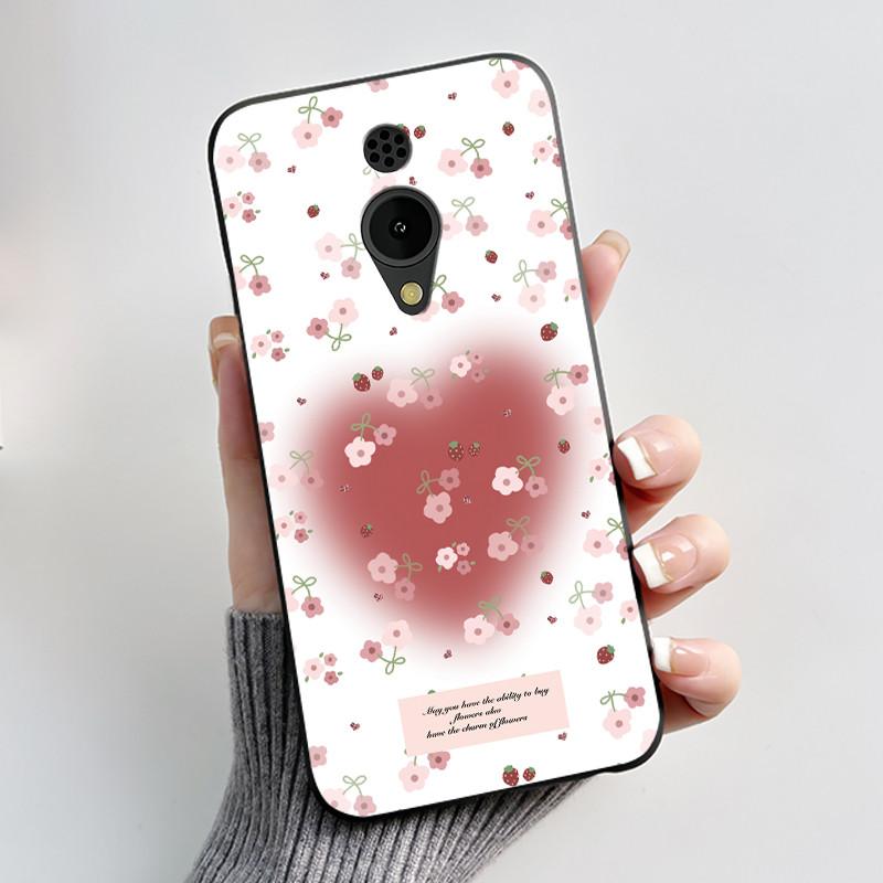 Печатный чехол для телефона Nokia 150 2G 2023 C2 C10 C20 Funda Coque Мягкий силикон Черный корпус Чехол Милый Цветок Мультяшный Корпус Capa