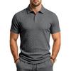 Men Summer Loose Casual Short Sleeve Polo Shirt