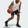 adidas Шорты для баскетбола Legends 3 полосы Мужские Черные IU2432