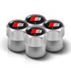 4pcs Metal Car Wheel Tire Valve Cap Protection Cover for qaz23 Q3 Q4 Q5 Q6 Q7 B8 B6 C6 8p B7 C5 A3 A4 A5 A6 A7 A8 S3 S4 S5 S6