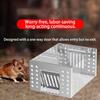 Humane Rat Trap Live Chipmunk Cage Trap For Indoor And Outdoor Small Rodent Animal Mouse Vole Chipmunk Hamsters Live Cage Catch And Release