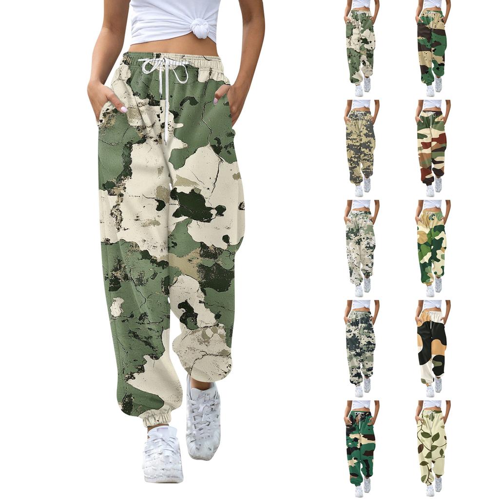 Kids Sport Printed Gradient Drawstring Pocket Casual Sweatpants Pants