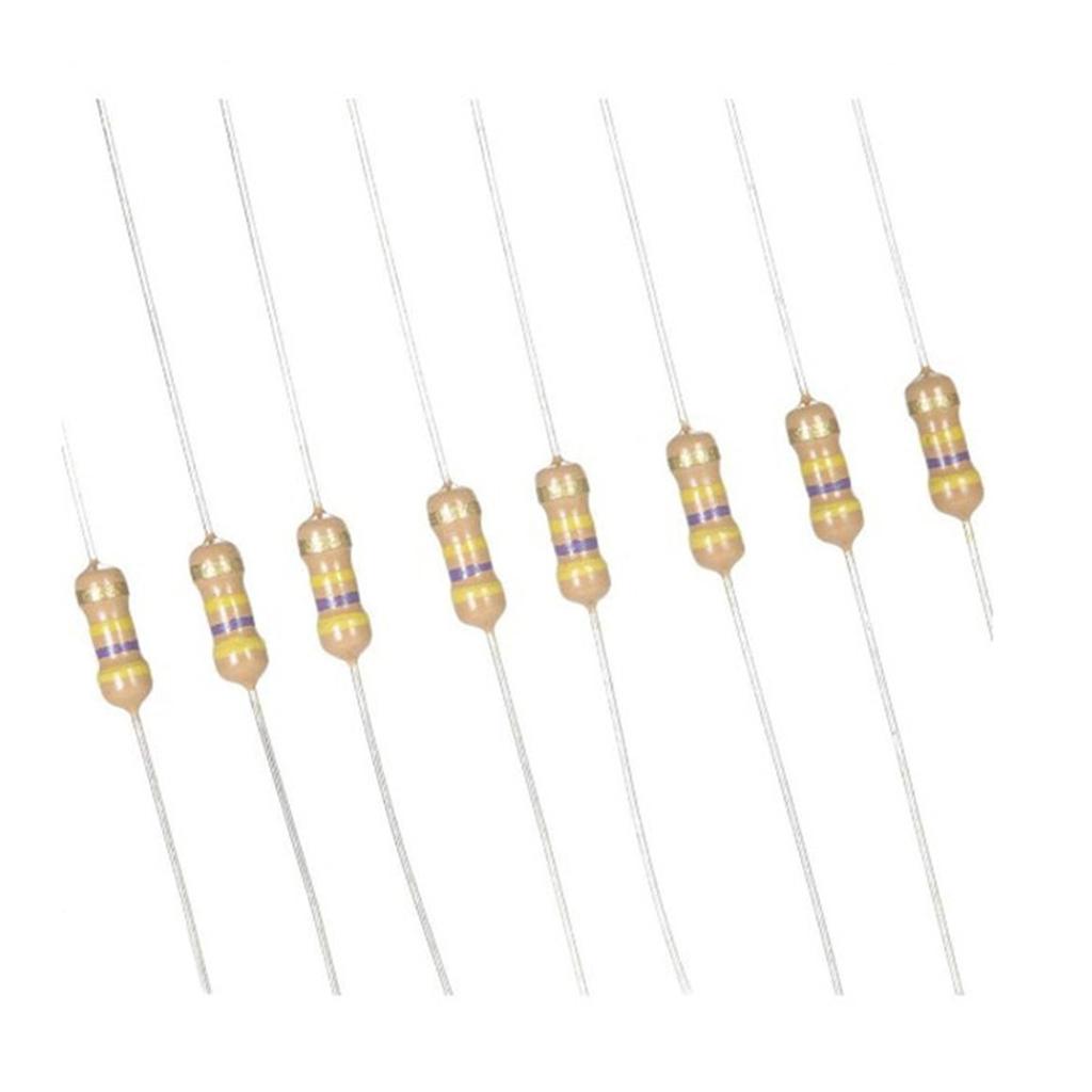1500pcs 1/4W Carbon Resister 5percent 1R~10M Plug-in Resistance Elements Package Carbon Film Resistors
