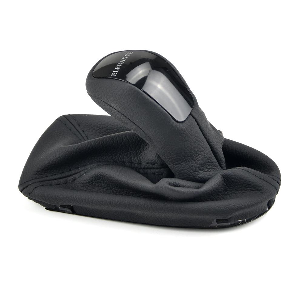 Car Accessories For Mercedes Benz W211 Automatic Speed Gear Stick Shifter Knob Lever HandBall Gaiter Boot Leather Cover