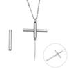 Металлический крест ожерелье мужская мода ювелирные изделия кулон Edc гаджеты для мужчин и женщин подарки мульти инструменты