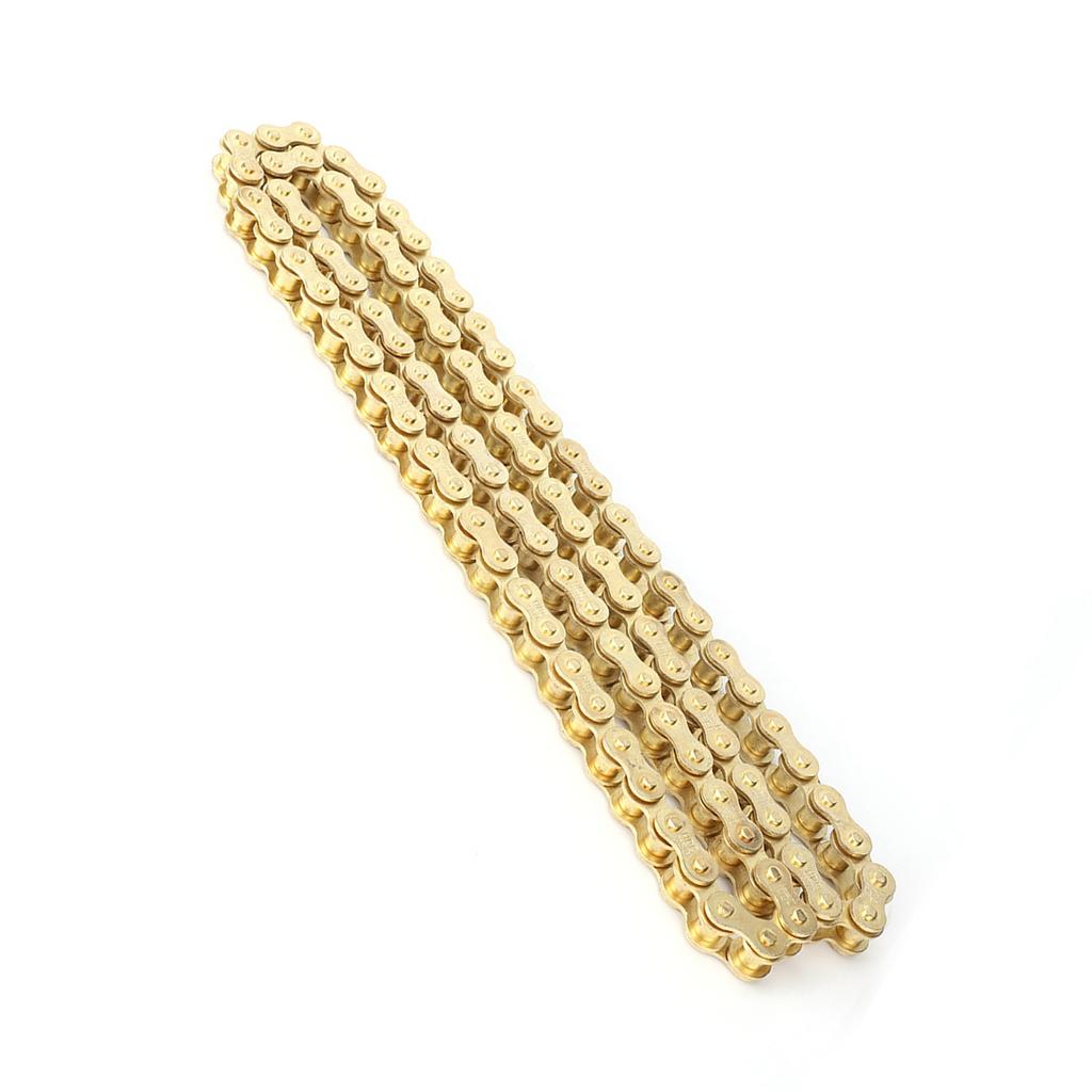 Мотоцикл 96 звеньев 420 приводная цепь для 50 110 125cc PIT квадроциклы для мотоциклов для езды по бездорожью картинг