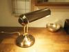 Interform Desk Light LT-4948GD Rocherie with Incandescent Bulb, Gold, Antique Hairline, Retro