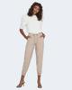 Only Pull-up Pants Regular Fit Beige