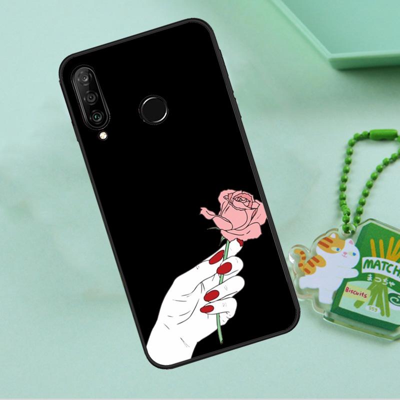 Девичьи Коды Рук Забавные Сигналы для Huawei Nova 10 9 SE 5T 12s 12i 11i Y91 Y90 Y60 Y70 Y72 Y61 P20 P40 P30 Lite P60 Pro Чехол