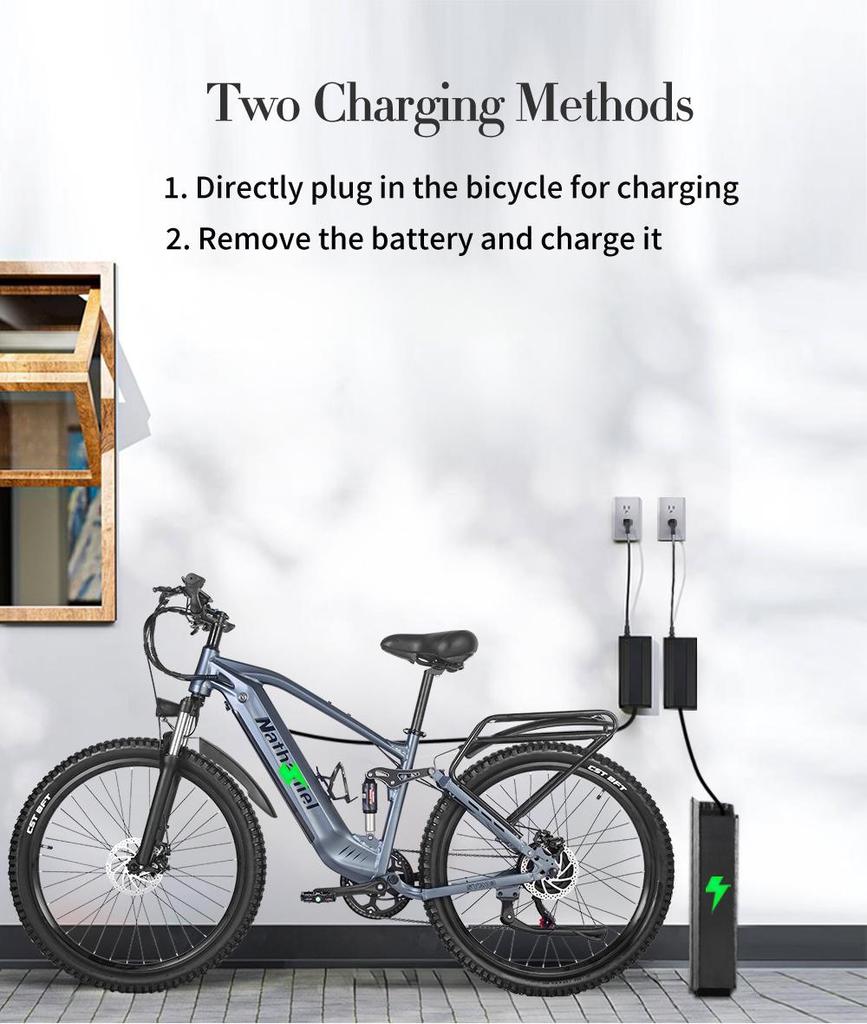 Электровелосипед Nathaniel SYR03 27,5 48V1000W электрический велосипед 45 Ач большая емкость съемный литиевый аккумулятор Ebike