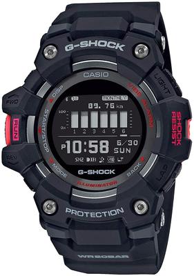Серия Power Trainer Мужские цифровые часы G-Shock GBD100-1 G-Squad Черные/Красные