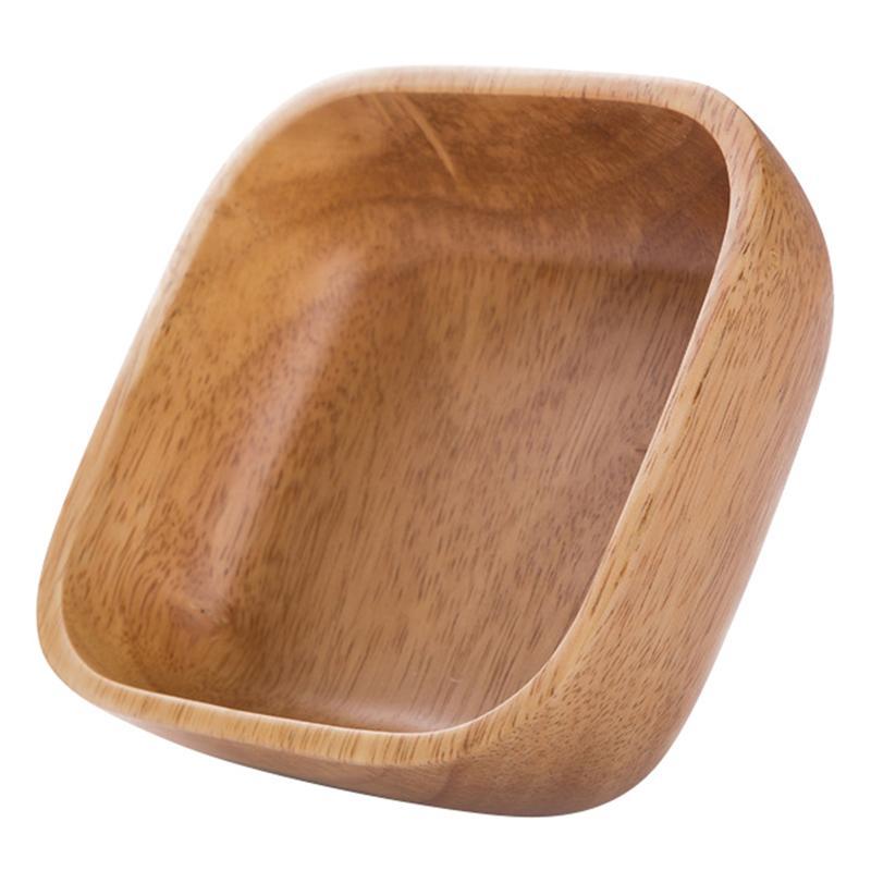 Kitchen Chic Wood Bowl Fine Beau Sold Dish Rack Dish Plate Deser Plate | Bowls