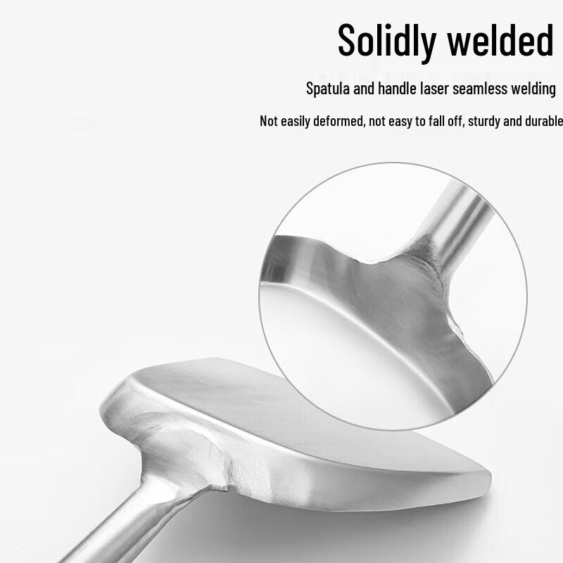 Shanzhongshan Commercial Grade Stainless Steel Wok Spatula